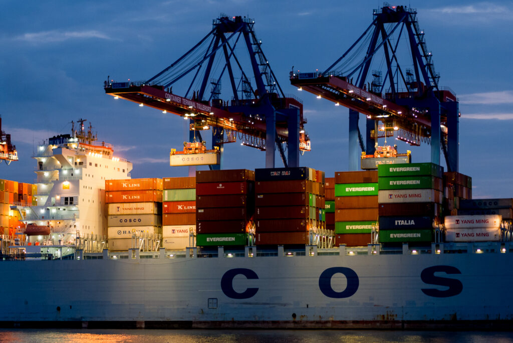 boom di container nei porti russi