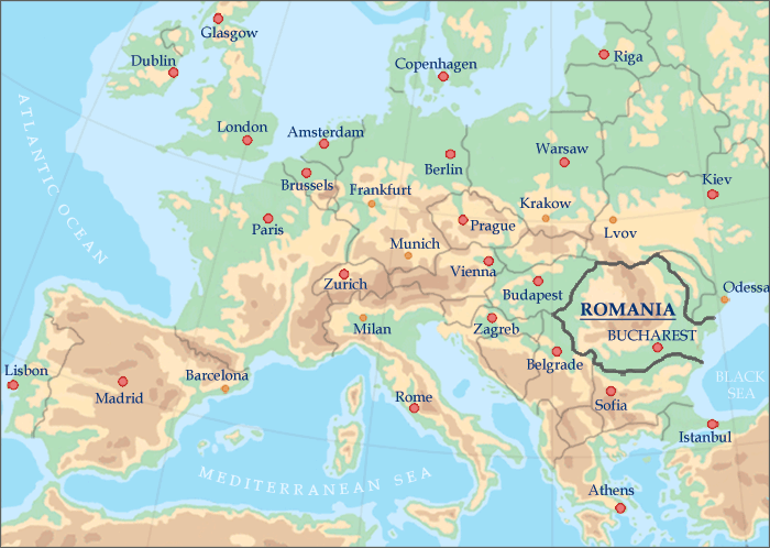 dominio franco-tedesco sulla Romania
